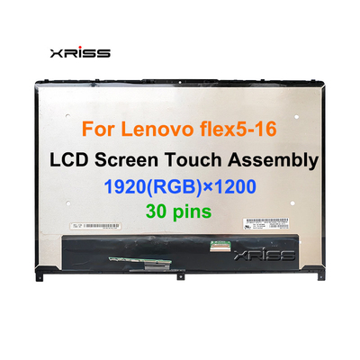16.0-Zoll-Touchscreen für Lenovo IdeaPad Flex 5-16 Serie Flex 5 16ALC7 16IAU7 Anzeigemaschine FHD 1920x1080